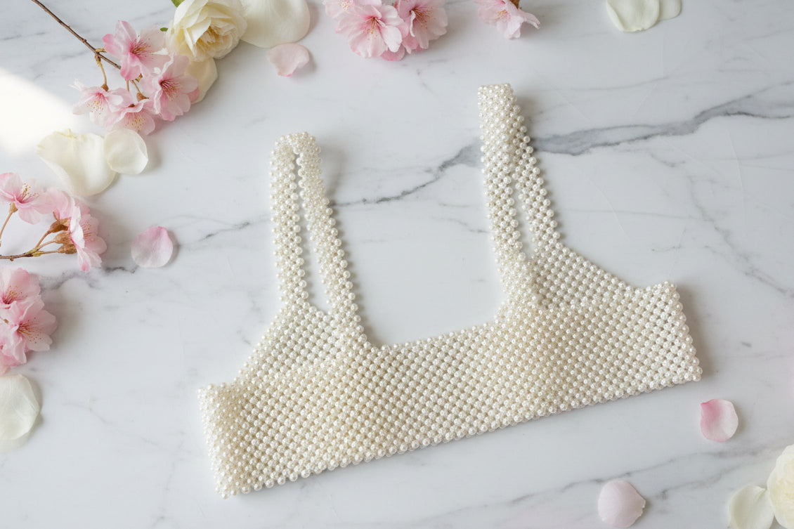 Beaded Bralette Vest