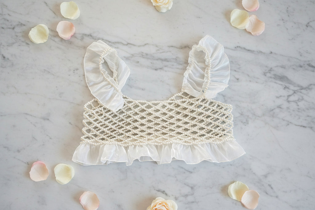 Beaded Vest (Cap sleeve style)