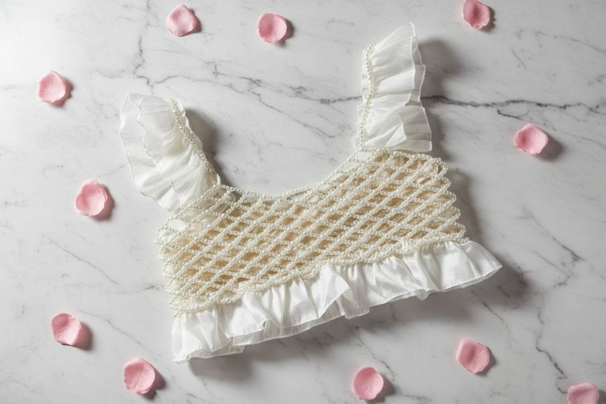 Beaded Vest (Cap sleeve style)